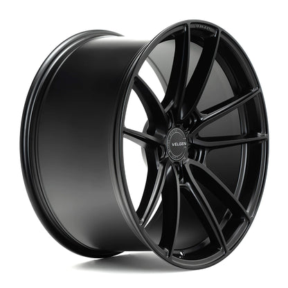 19" Velgen VF5 Satin Black 5x114.3 ( Staggered Set ) ( Set of 4 )