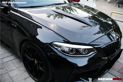 2014-2020 BMW M2/M2C  2-SERIES F22/F23F87 IMP Performance Partial Carbon Fiber Hood - DarwinPRO Aerodynamics