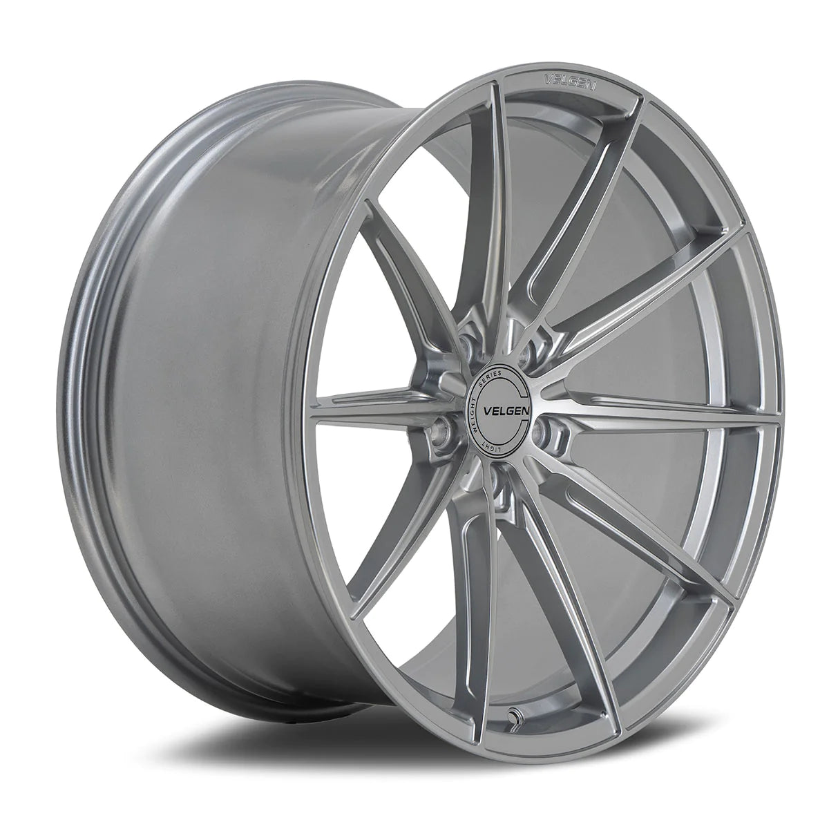 20" Velgen VF10 Gloss Silver 5x114.3 ( Staggered Set ) ( Set of 4 )