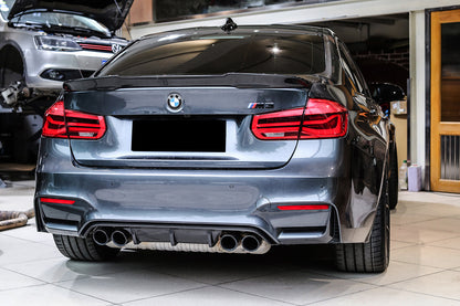 2014-2020 BMW M3 F80 & M4 F82 MP Style Carbon Fiber Rear Diffuser - Carbonado