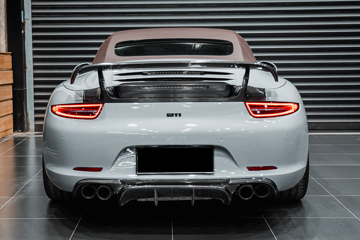 2012-2015 Porsche 911 991.1 Carrera/S/4S TA Style Trunk Spoiler - Carbonado