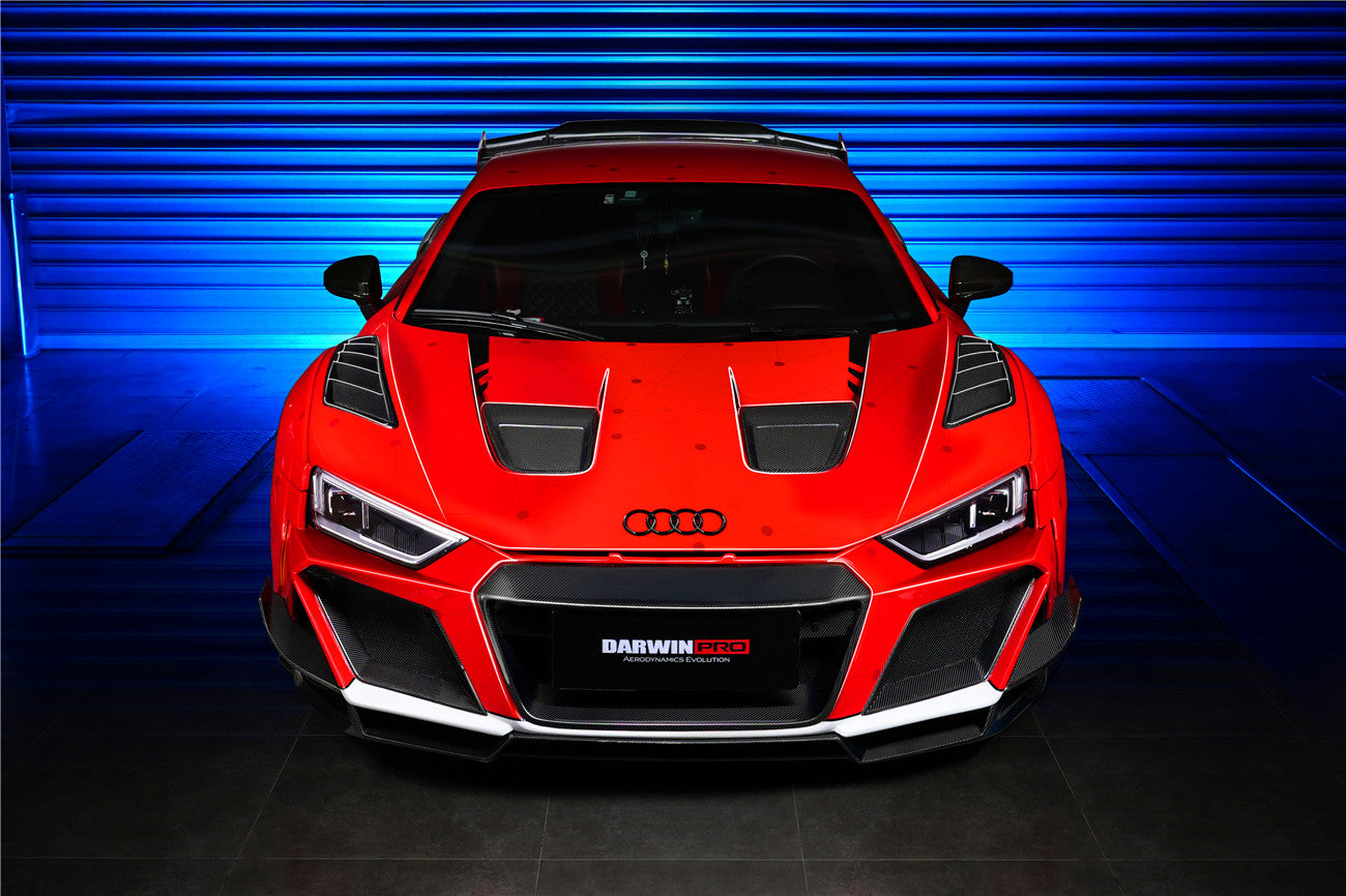 2016-2023 Audi R8 Coupe/Spyder IMPII Carbon Fiber Hood - DarwinPRO Aerodynamics