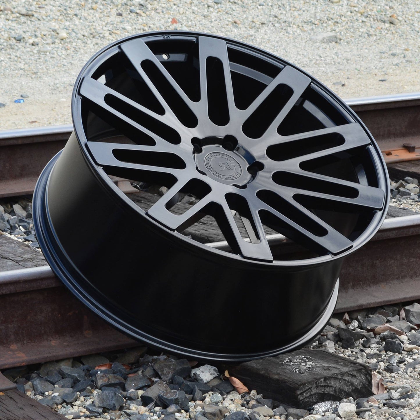 24" Road Force RF24 Gloss Black 5x120 (Set of 4)