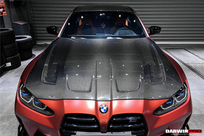 2021-UP BMW M3 G80 G81 M4 G82/G83 BKSSII Style Carbon Fiber Hood - DarwinPRO Aerodynamics