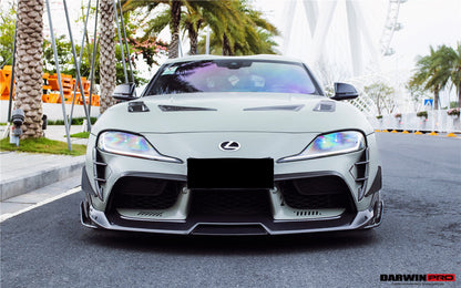 2019-UP Toyota GR Supra (J29/DB) A90 A91 BKSS Style Carbon Fiber Front Bumper Vents - DarwinPRO Aerodynamics