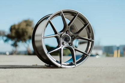 Aodhan AH-11 Hyper Black - 19x9.5 +35 5x112 (Square Set of 4)