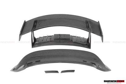 2019-2023 Porsche 911 992 Carrera/S/4S GT3 Style Trunk Spoiler Wing - DarwinPRO Aerodynamics