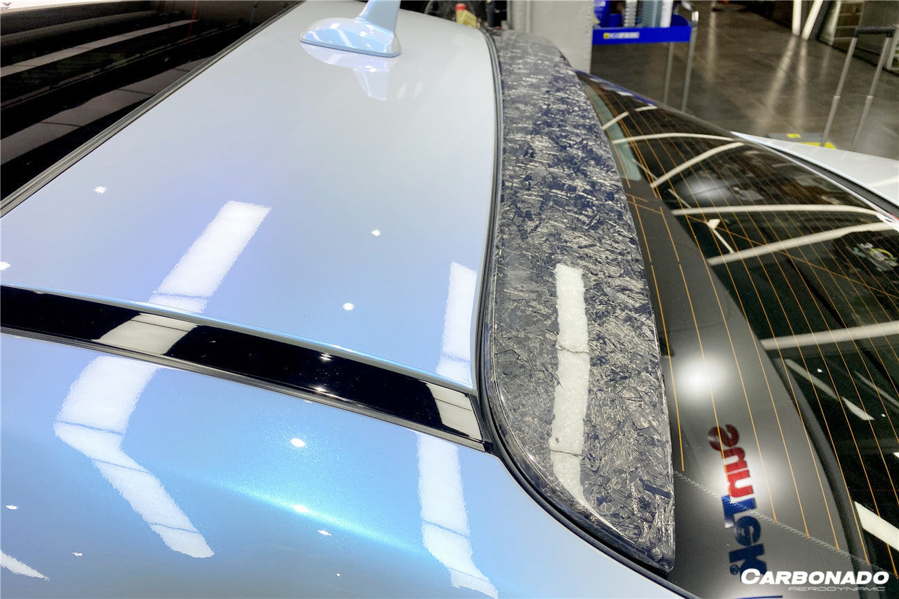 2014-2020 Mercedes Benz S63 W222 Sedan MSY Style Roof Spoiler - Carbonado