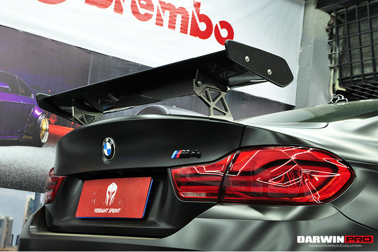 2014-2020 BMW M4 F82 GTS Style Trunk Spoiler - DarwinPRO Aerodynamics