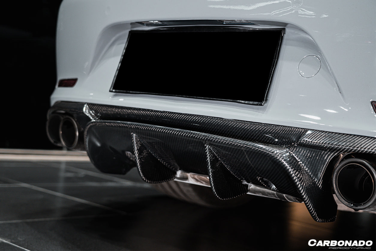 2012-2015 Porsche 911 991.1 Carrera/S/4S/GTS VRS-2 Style Rear Diffuser - Carbonado
