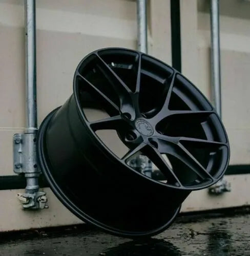 Aodhan AFF7 Matte Black - 20x9 +30 5x112 (Square Set of 4)