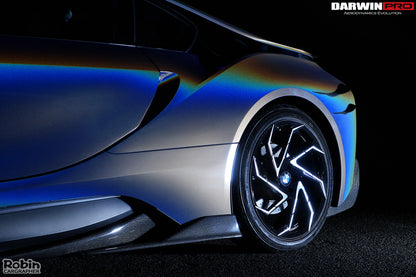 2014-2018 BMW i8 BZK Carbon Fiber Side Skirts - DarwinPRO Aerodynamics