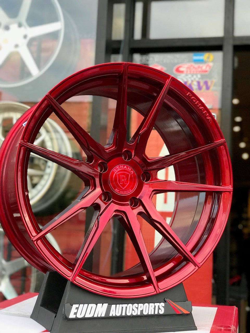 Rohana RFX2 20x9 ET45 Gloss Red 5x130 – (Square Set of 4)