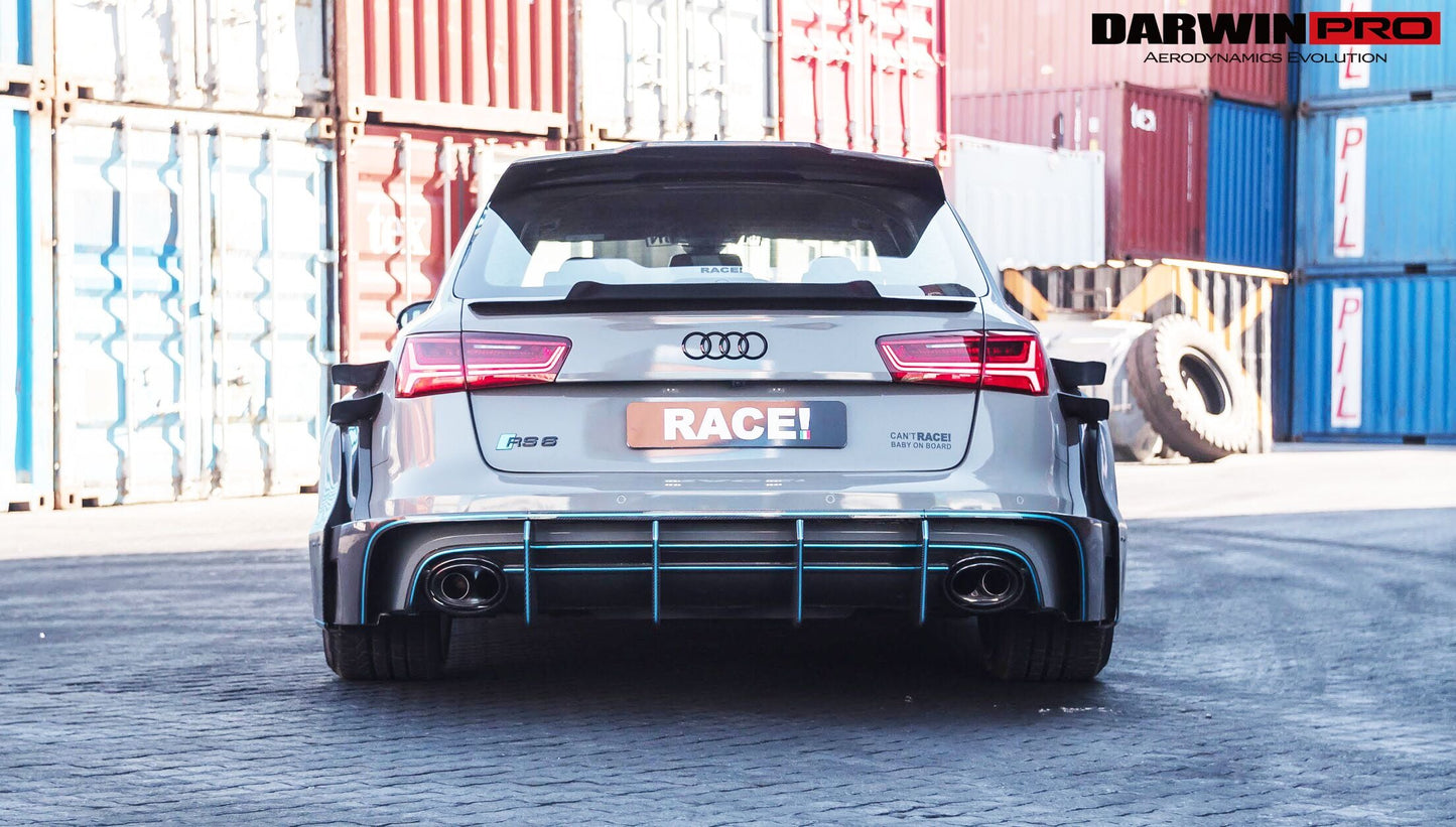 2013-2018 Audi RS6 Avant Bkss Style Wide Body Full Body Kit - DarwinPRO Aerodynamics
