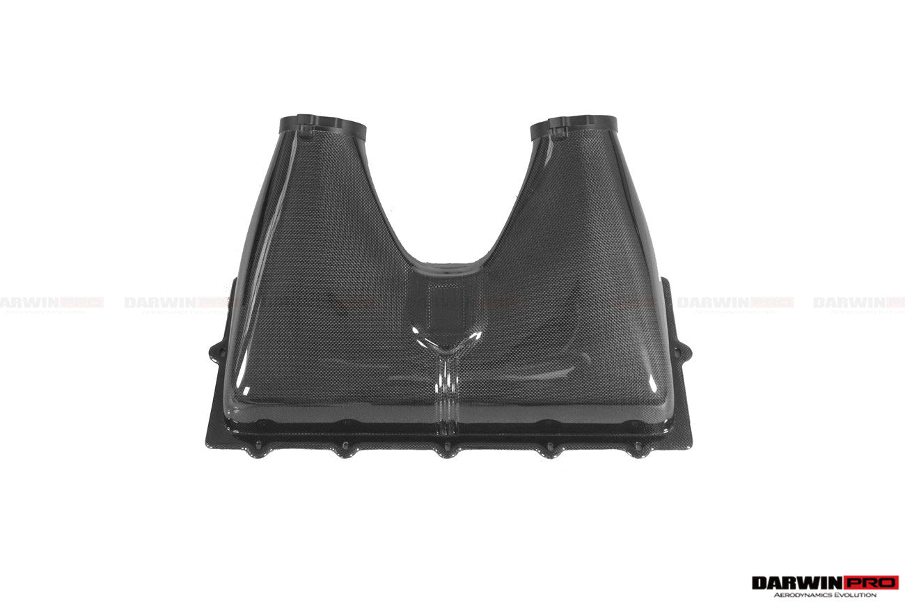 2010-2015 Ferrari 458 Coupe/Speciale Dry Carbon Fiber Airbox - DarwinPRO Aerodynamics