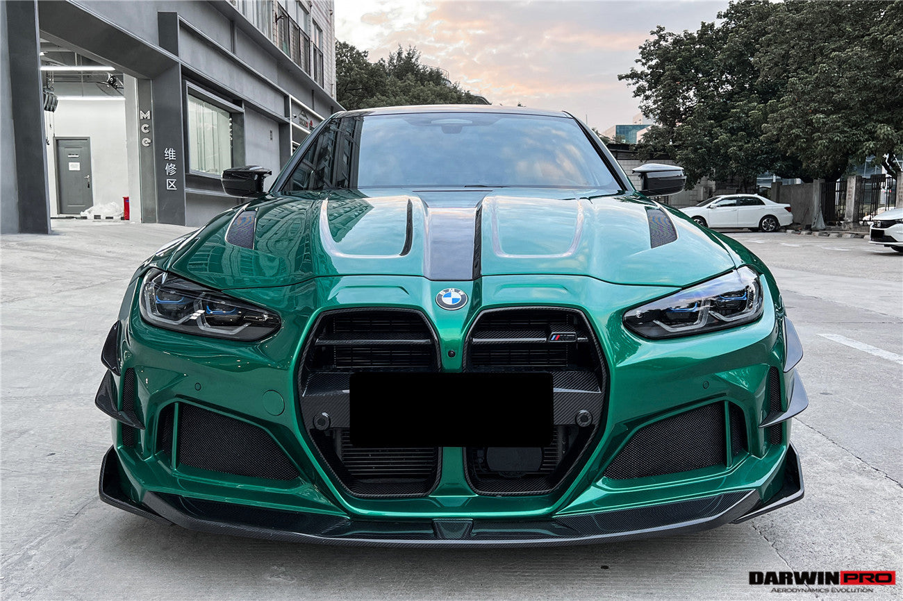 2021-UP BMW M3 G80 G81 BKSSII Style Front Bumper and Front Fender and Side Skirts - DarwinPRO Aerodynamics