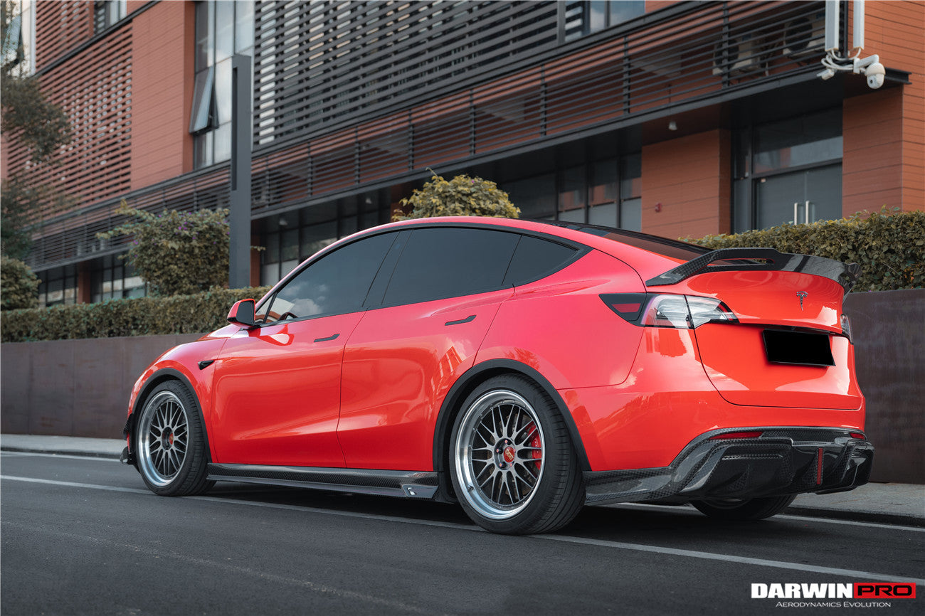 2020-2023 Tesla Model Y IMP Performance Carbon Fiber Trunk Spoiler - DarwinPRO Aerodynamics