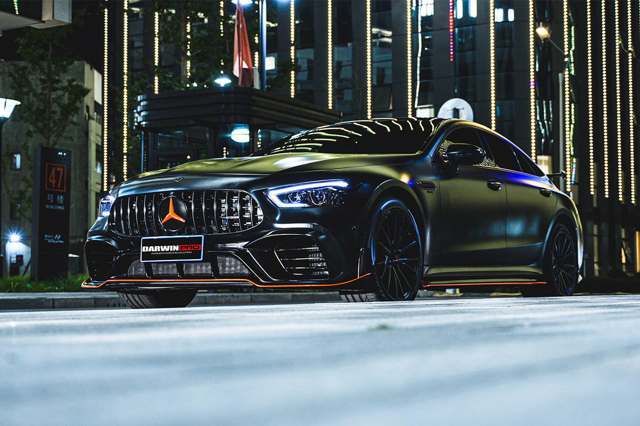 2019+ Mercedes Benz AMG GT63/S 4Door Coupe X290 IMP Performance Side Skirts - DarwinPRO Aerodynamics