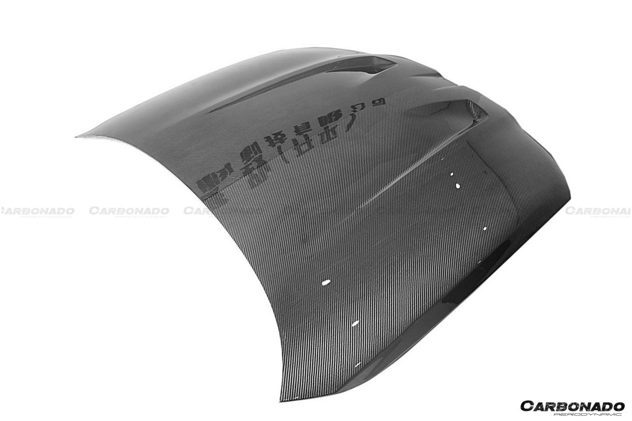 2021-UP BMW M3 G80 G81 M4 G82/G83 CL Dry Double Carbon Fiber Style Hood - Carbonado