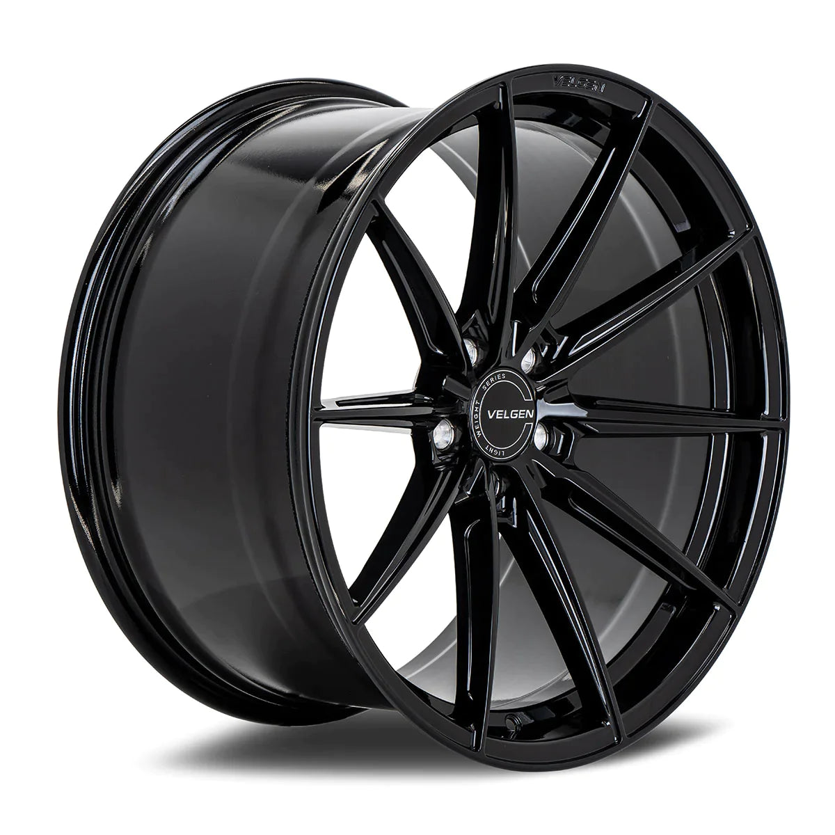 20" Velgen VF10 Gloss Black 5x114.3 ( Staggered Set ) ( Set of 4 )