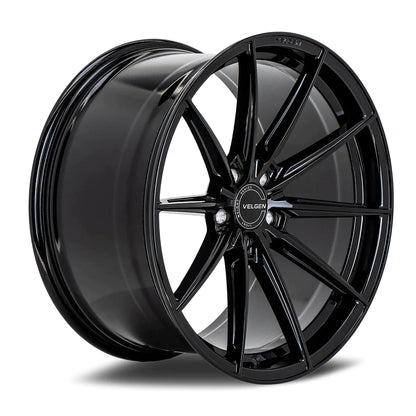 20" Velgen VF10 Gloss Black 5x114.3 ( Staggered Set ) ( Set of 4 )