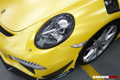 2012-2015 Porsche 911 991.1 Carrera/Targa  S/4/4S Carbon Fiber Eyebrow - DarwinPRO Aerodynamics