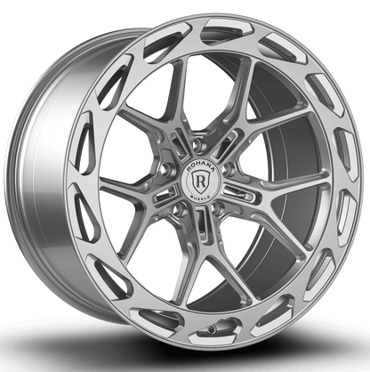 20" Rohana RFX19 Machine Silver 5x114 ( Square Setup ) ( Set of 4 )