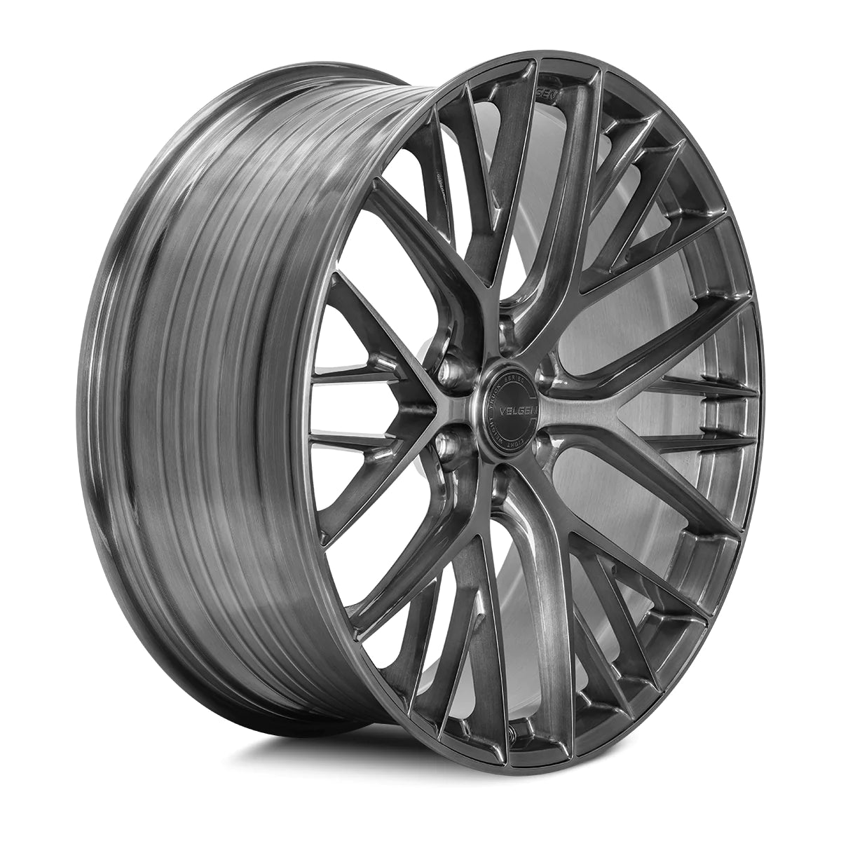 24" Velgen VFF-12 Brushed Titanium 6x135 ( Set of 4 )