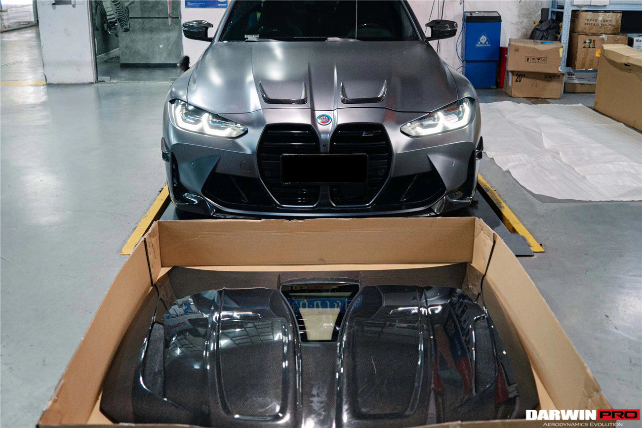 2021-UP BMW M3 G80 G81 M4 G82/G83 IMP Performance Carbon Fiber Hood - DarwinPRO Aerodynamics