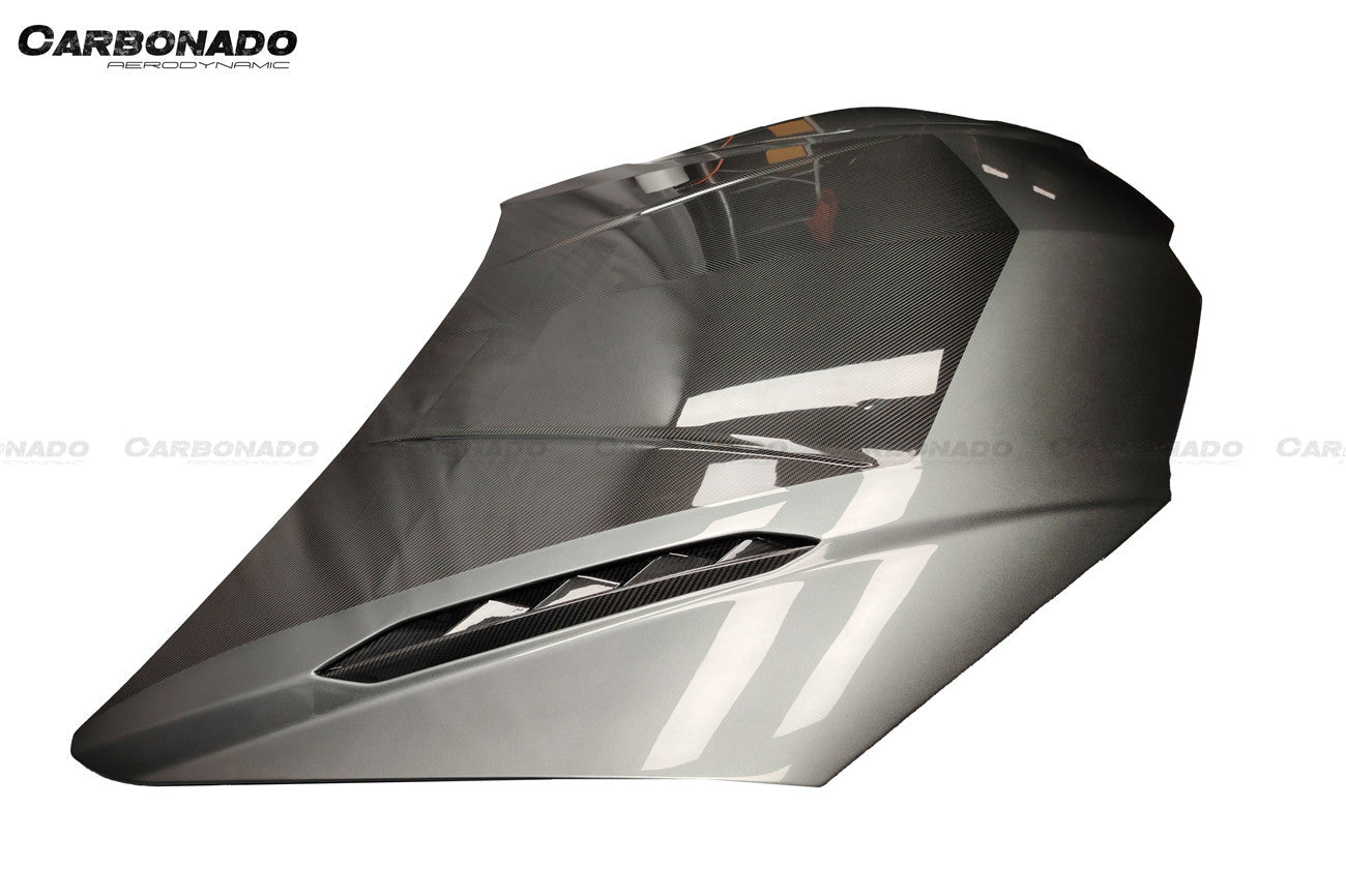 2023-2025  Lamborghini Urus S Performante OEM Dry Style Carbon Fiber Hood