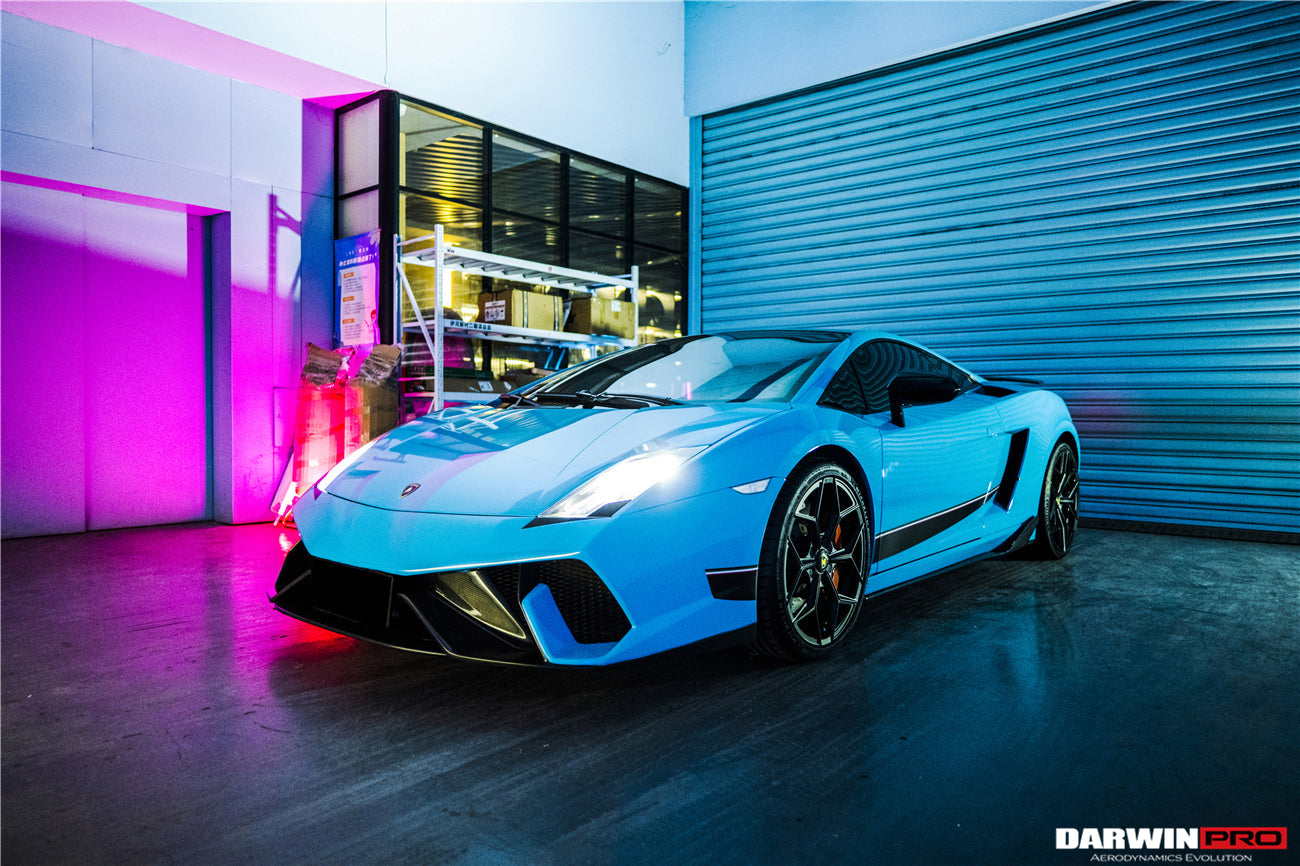 2004-2014 Lamborghini Gallardo BKSS Style Side Skirts - DarwinPRO Aerodynamics