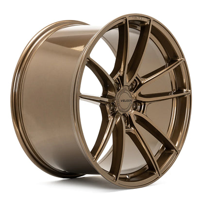 20" Velgen VF5 Gloss Bronze 5x114.3 ( Staggered Set ) ( Set of 4 )
