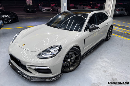 2017-2023 Porsche Panamera 971-1/971-2 OD Style Side Skirts - Carbonado