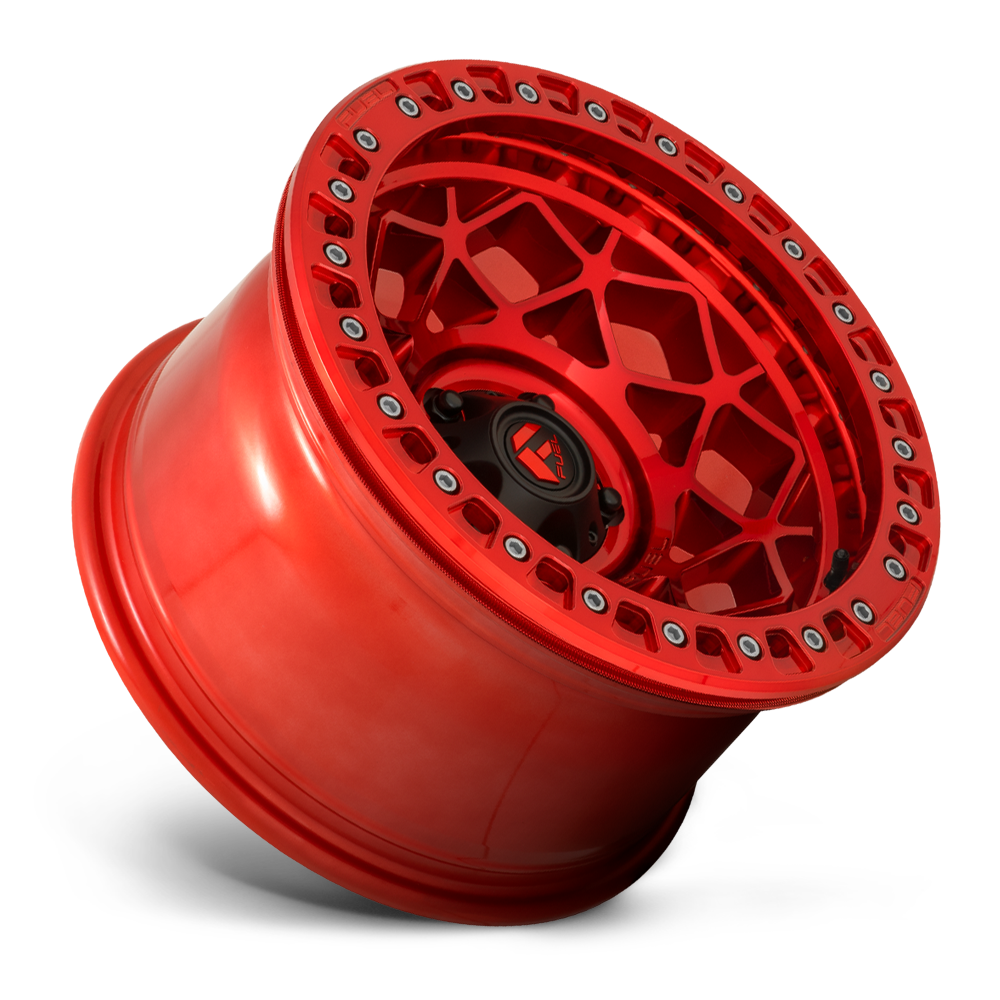 17" Fuel D120 Unit Beadlock Candy Red 5x127 ( Set of 4 )