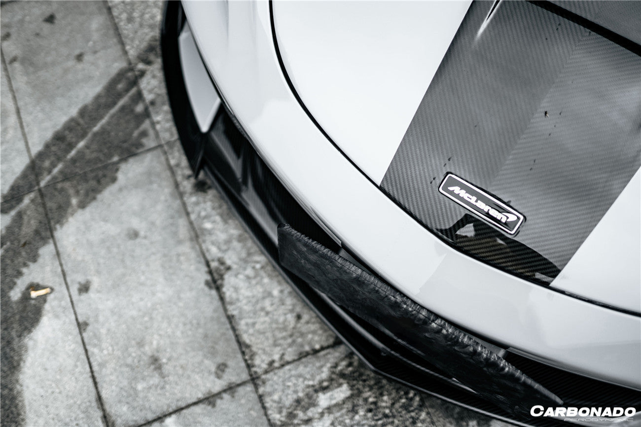 2020-2023 McLaren GT WP Style Dry Carbon Fiber Hood - Carbonado