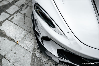 2020-2023 McLaren GT WP Style Dry Carbon Fiber Hood - Carbonado