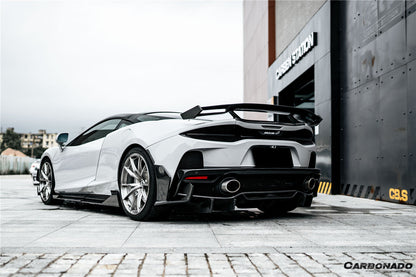 2020-2023 McLaren GT WP Style Dry Carbon Fiber Wing - Carbonado