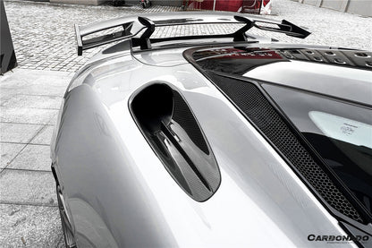 2020-2023 McLaren GT WP Style Dry Carbon Fiber Side Air Intake Vents - Carbonado