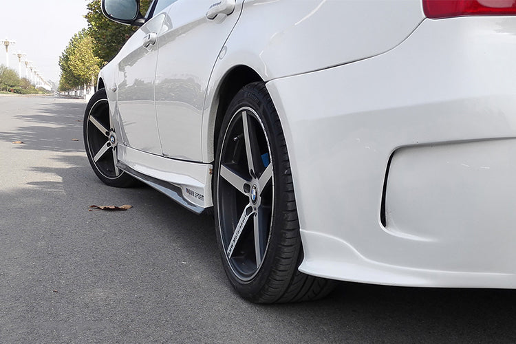 2008-2012 BMW 3 Series E90 LCI 1M Style Side Skirts - DarwinPRO Aerodynamics