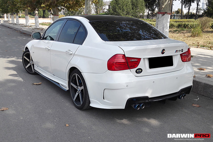 2008-2012 BMW 3 Series E90 LCI 1M Style Side Skirts - DarwinPRO Aerodynamics