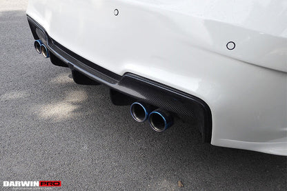 2008-2012 BMW 3 Series E90 LCI 1M Style Rear Bumper - DarwinPRO Aerodynamics