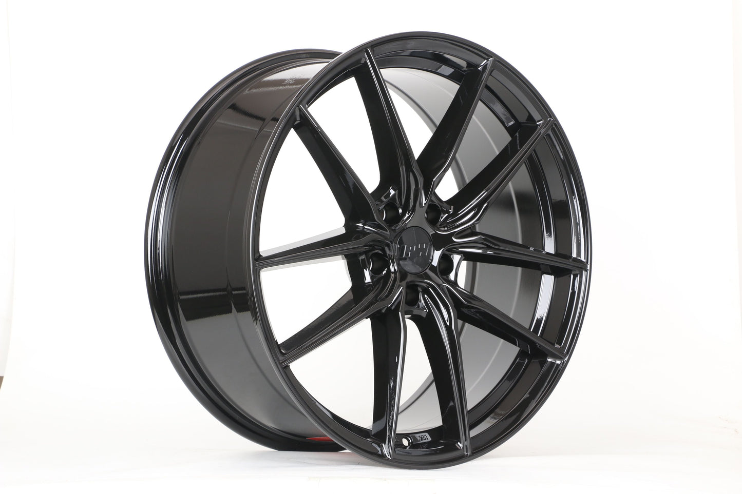 E1502 Gloss Black 20x8.5 ET35 5x112 – (Square Set of 4)