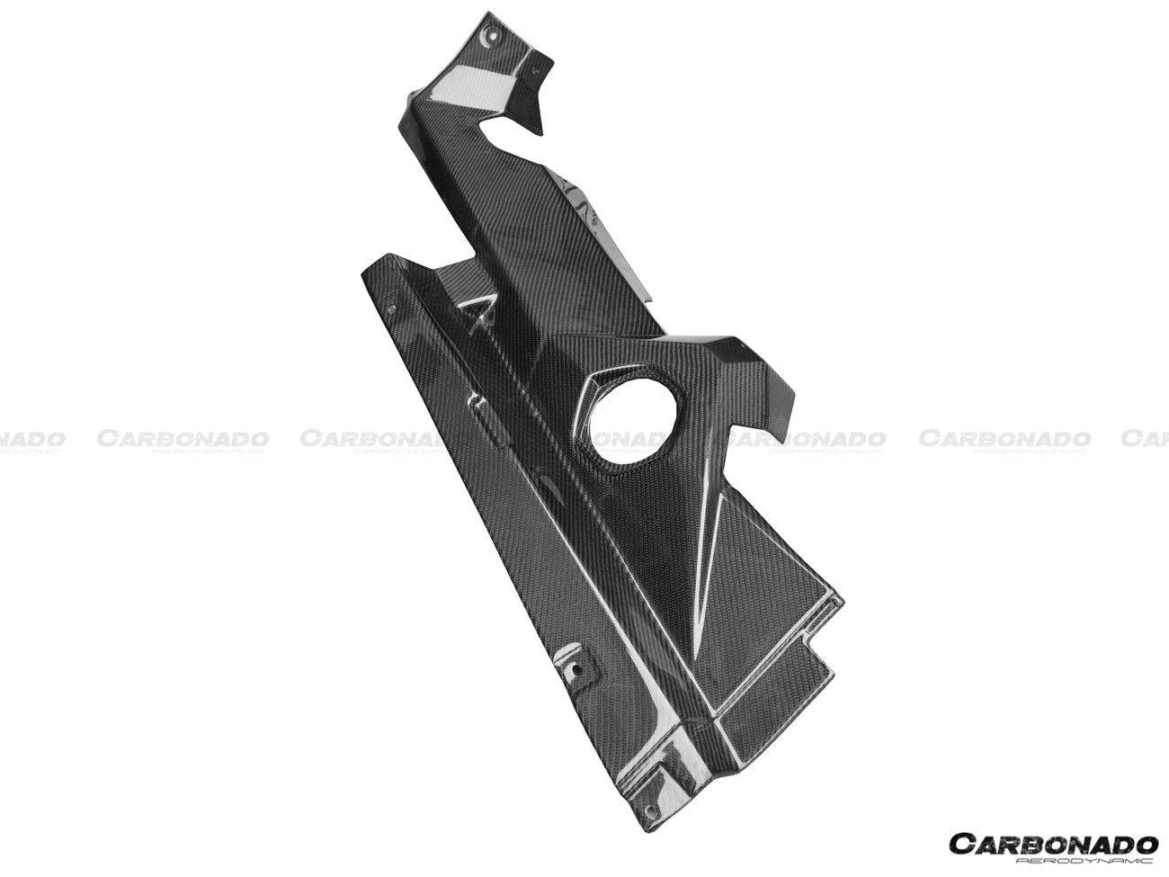 2011-2016 Lamborghini Aventador LP700 Coupe OEM Style Carbon Fiber Engine Trunk Kit - Carbonado