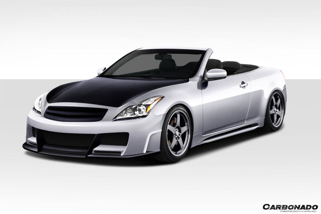 2008-2015 Infiniti G37s Coupe ELT Style Front Bumper - Carbonado Aero