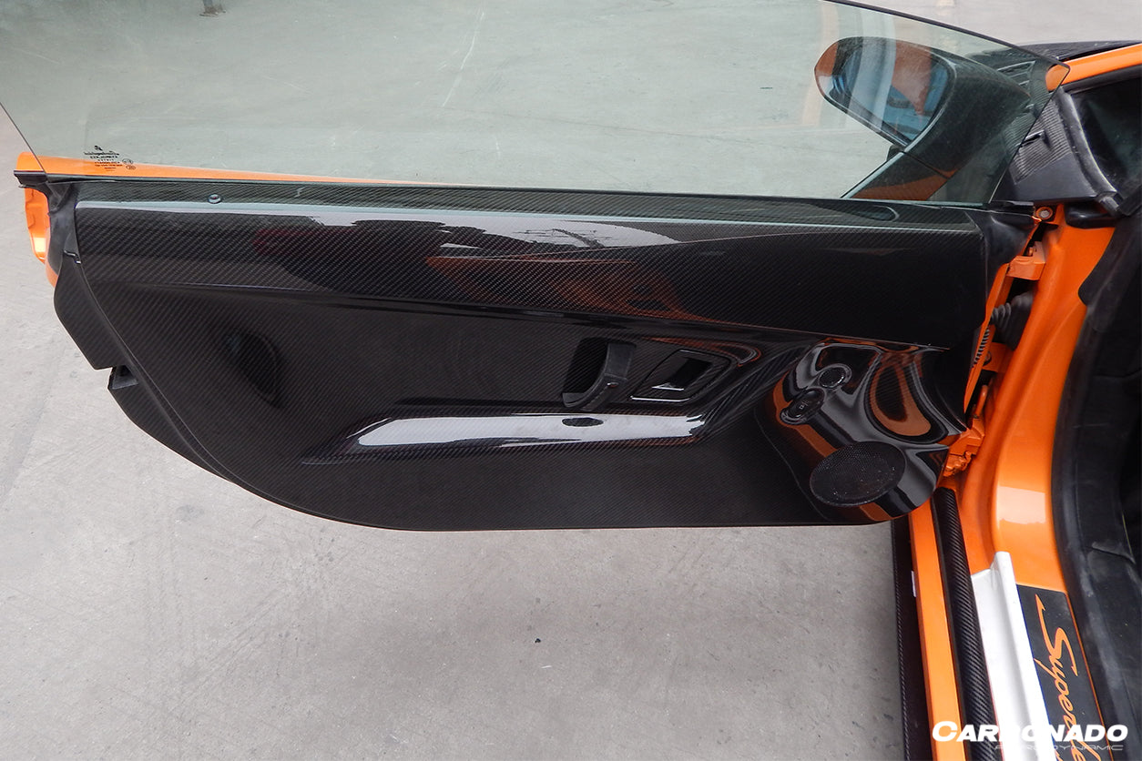 2004-2014 Lamborghini Gallardo Coupe Carbon Fiber Inner Door Panels
