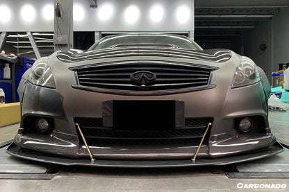 2010-2013 Infiniti G25/G37 Sedan BKSS Style Front Lip - Carbonado Aero