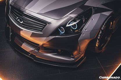 2010-2013 Infiniti G25/G37 Sedan BKSS Style Front Lip - Carbonado Aero