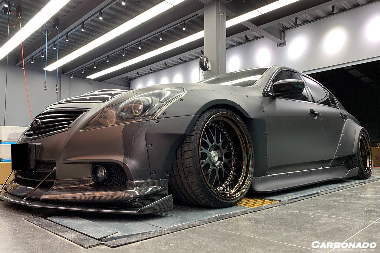 2010-2013 Infiniti G25/G37 Sedan BKSS Style Wide Fender Flare - Carbonado Aero
