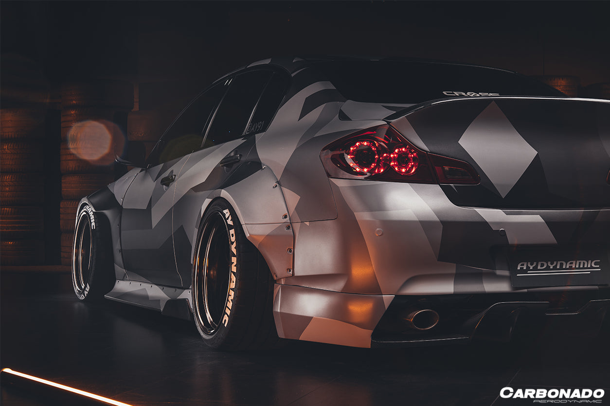 2010-2013 Infiniti G25/G37 Sedan BKSS Style Wide Body Kit - Carbonado Aero