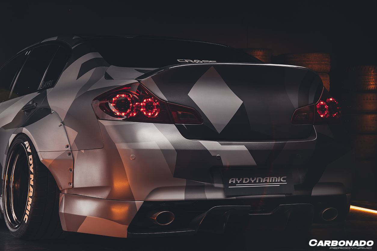 2010-2013 Infiniti G25/G37 Sedan BKSS Style Wide Body Kit - Carbonado Aero